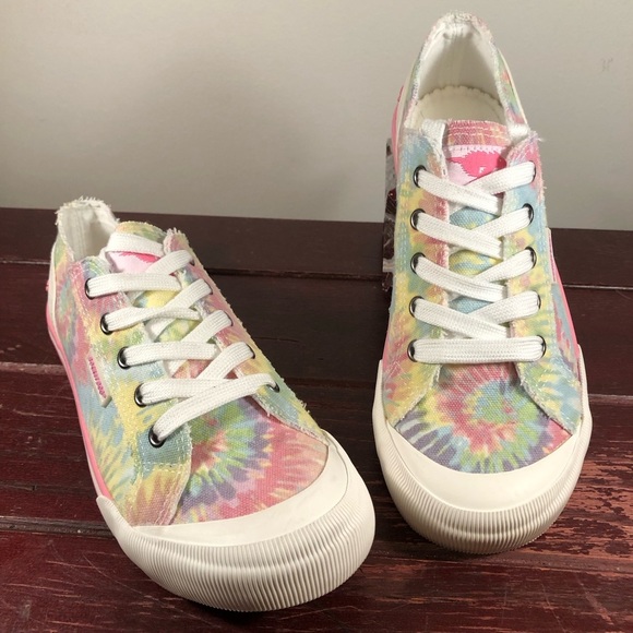 Rocket Dog Women's Lace Up Tie Dye Sneakers Size 8.5 NWOT - Picture 12 of 12